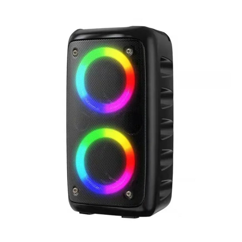 Caixa de som Bluetooth Potente Multimídia com LED RGB Subwoofer TWS Estéreo sem fio