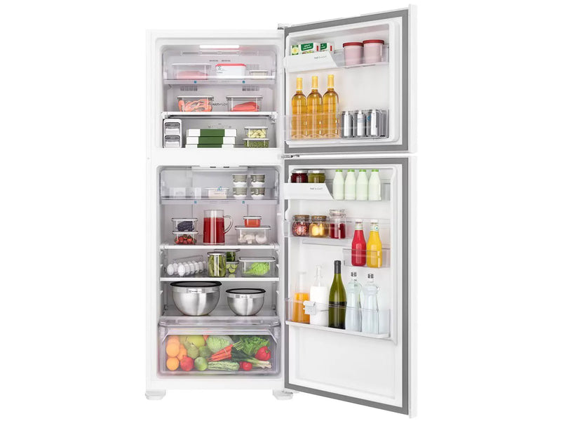 Geladeira/Refrigerador Electrolux Frost Free Inverter Duplex Branca 431L Freezer-Mafra Express™