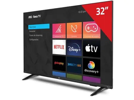 Smart TV 32” HD D-LED  Wi-Fi 3 HDMI-Mafra Express