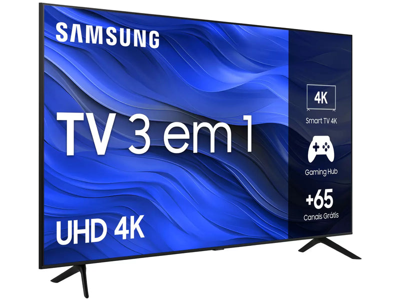 Smart TV 43” UHD 4K LED Samsung 43CU7700 Wi-Fi Bluetooth Alexa 3 HDMI-Mafra Express™