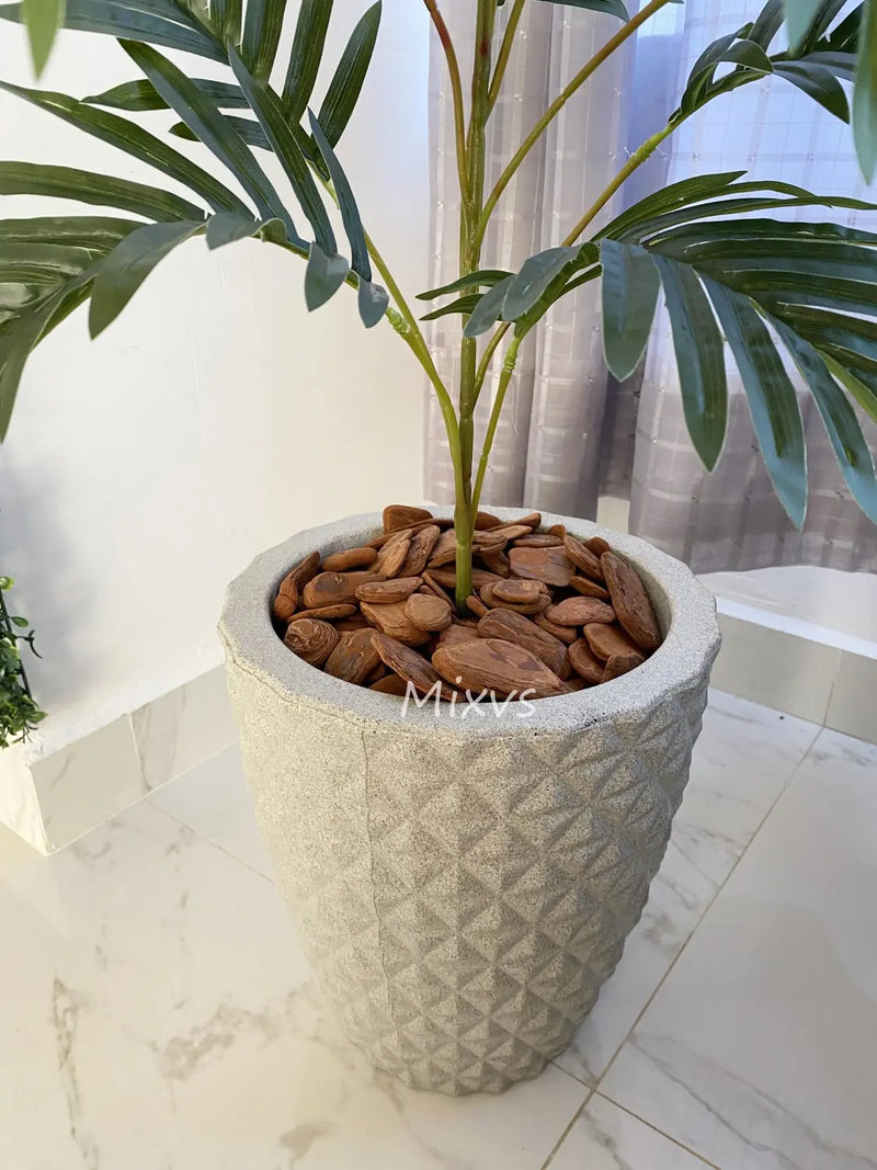 Planta Artificial Palmeira com Vaso Polietileno Personalizado-Mafra Express™