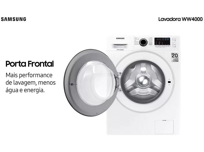 Lavadora de Roupas Samsung AZ 11Kg e 11 Programas de Lavagem Branco-Mafra Express™