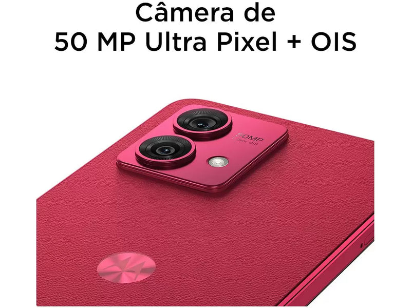 Smartphone Motorola Moto G84 256GB Magenta 6,55" Câm. Dupla + Selfie 16MP Dual Chip-Mafra Express™