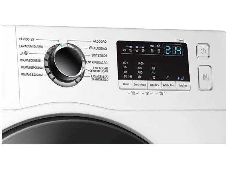 Lavadora de Roupas Samsung AZ 11Kg e 11 Programas de Lavagem Branco-Mafra Express™