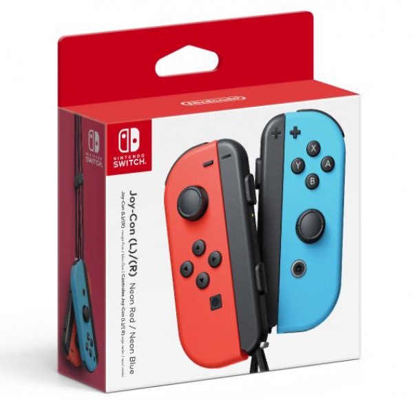 Controle para Nintendo Switch sem Fio Joy-Con - Vermelho e Azul