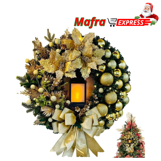 Guirlanda de Natal Tradicional-Mafra Express™