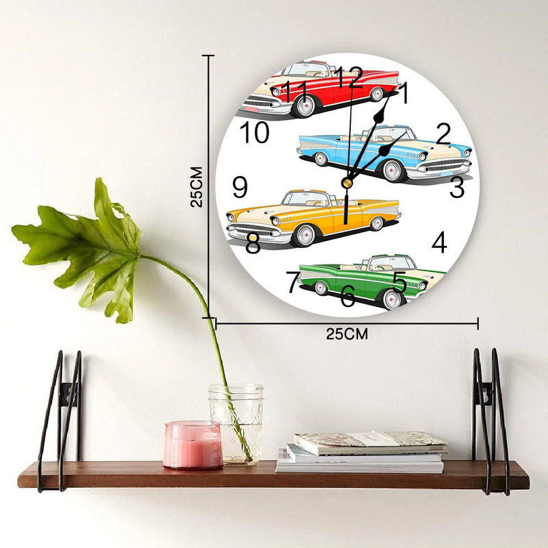 Relógio de Parede Automotivo para Oficinas e Garagem-Mafra Express™