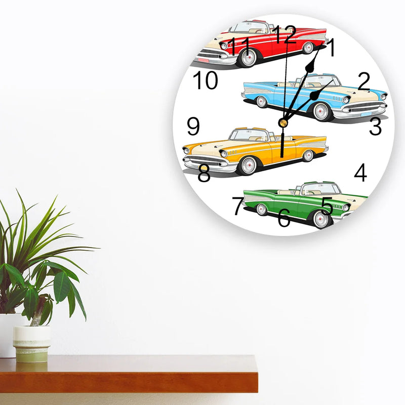 Relógio de Parede Automotivo para Oficinas e Garagem-Mafra Express™