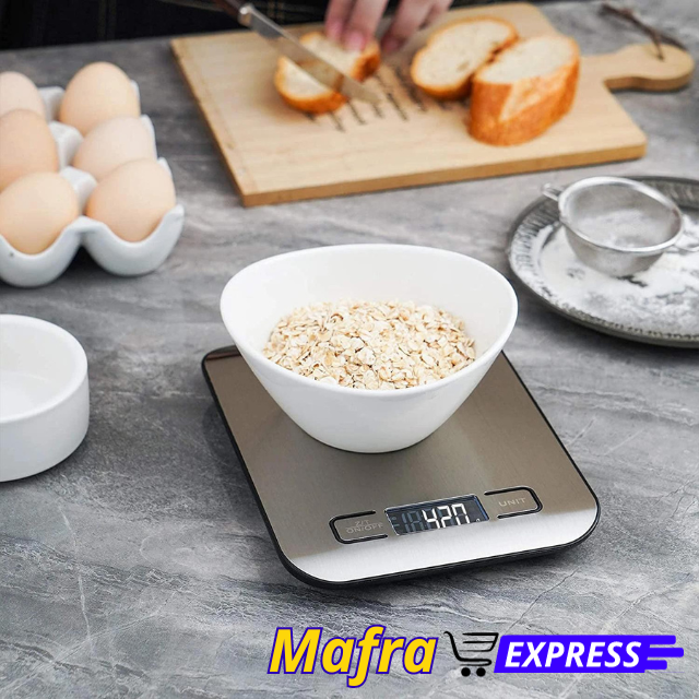Balança Digital de Cozinha (1g A 10 Kg)-Mafra Express™