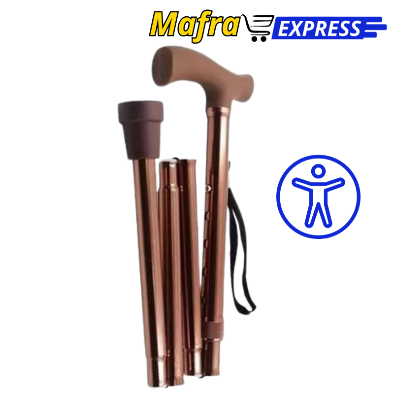 Bengala Dobravel com Regulagem Bronze-Mafra Express™