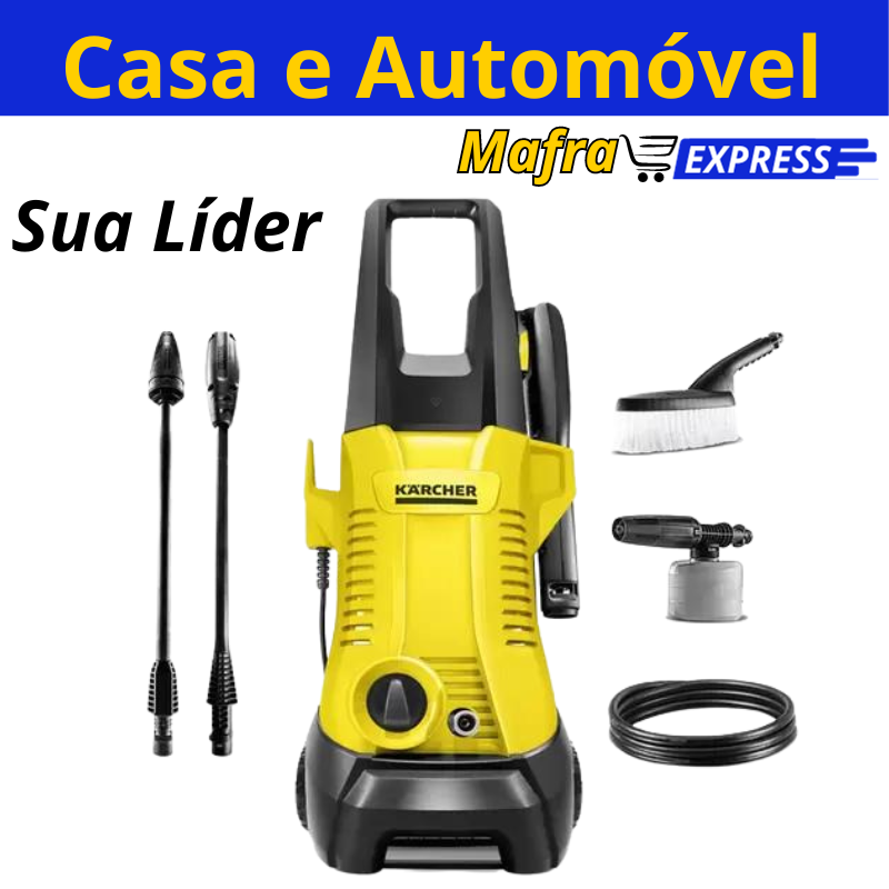 Lavadora de Alta Pressão K2 Plus Car 1740 PSI-Mafra Express™