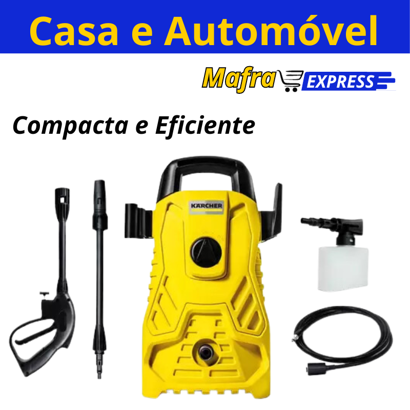 Lavadora de Alta Pressão Kärcher Compacta 1500PSI-Mafra Express™