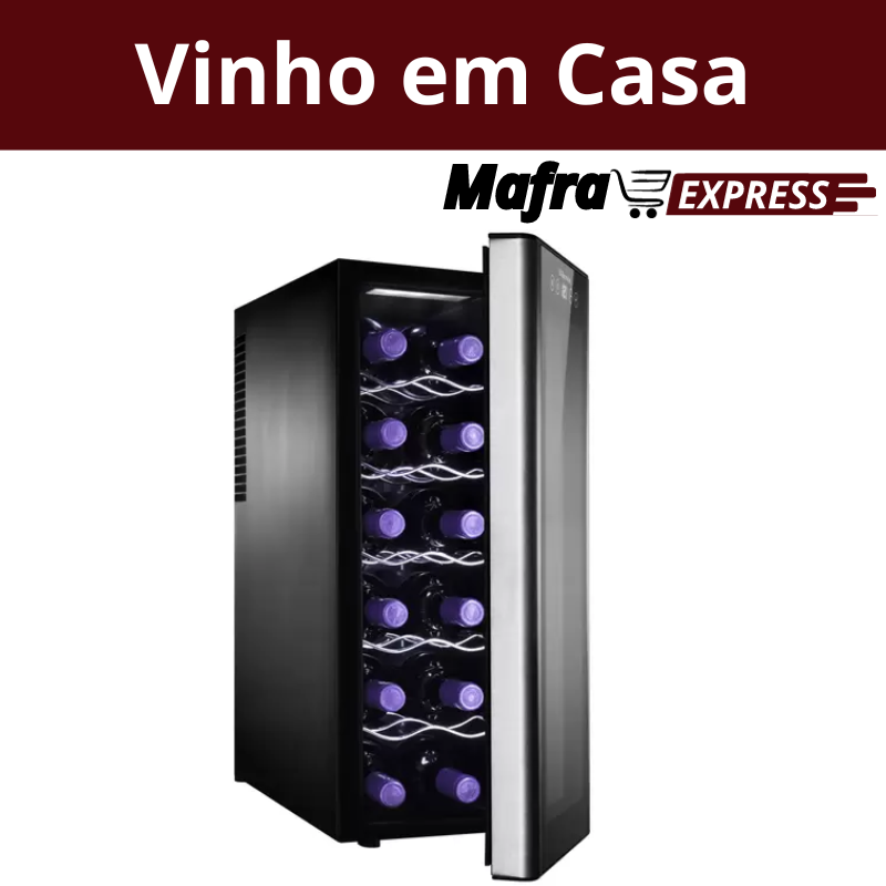 Adega Electrolux 12 Garrafas com LED 1 Portas-Mafra Express™