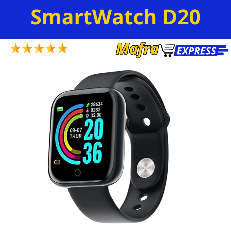 Smartwatch Relógio Digital D20-Mafra Express™