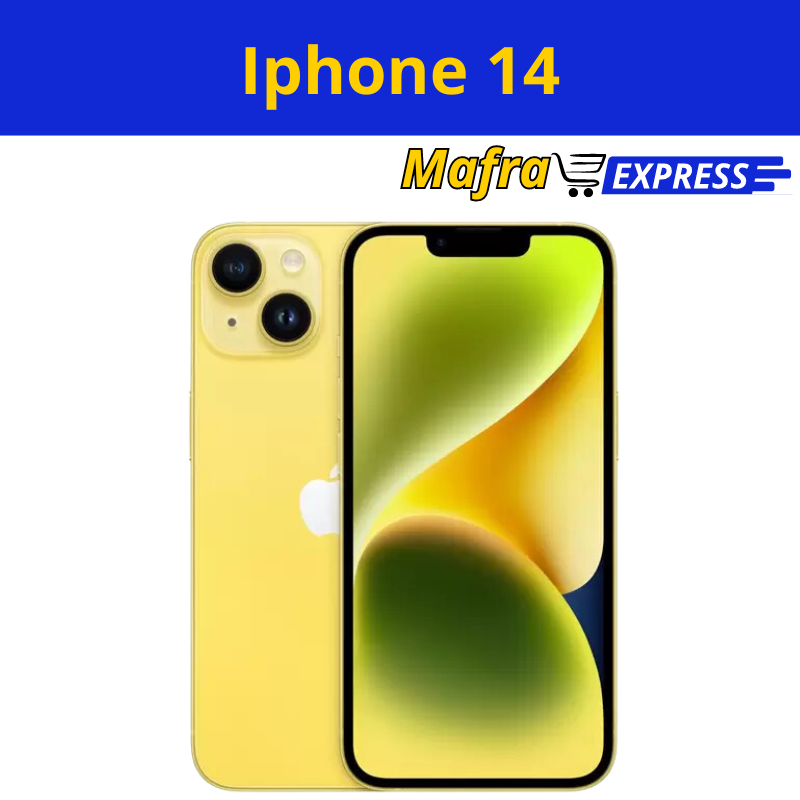 Apple iPhone 14 256GB Amarelo 6,1" 12MP iOS 5G-Mafra Express™