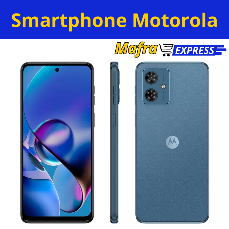 Smartphone Motorola Moto G54 256GB Azul 5G 6,5" Câm. Dupla + Selfie 16MP Dual Chip-Mafra Express™