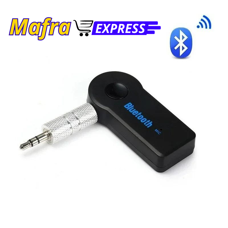 Receptor Bluetooth Auxilar para o Som do seu Carro-Mafra Express™