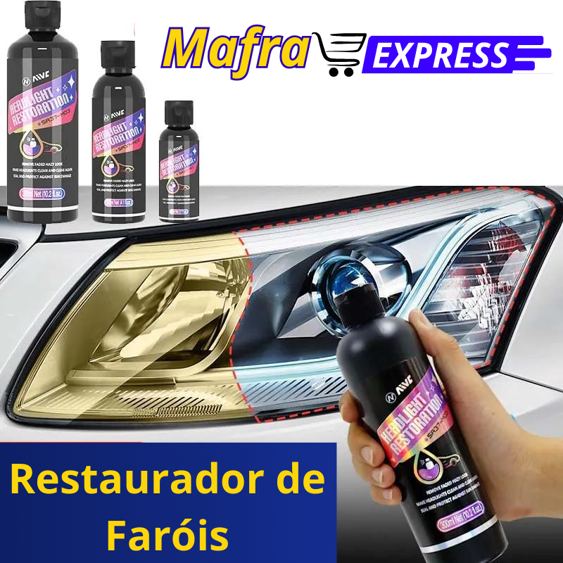 Restaurador de Farol Automotivo Polisher Prime-Mafra Express™