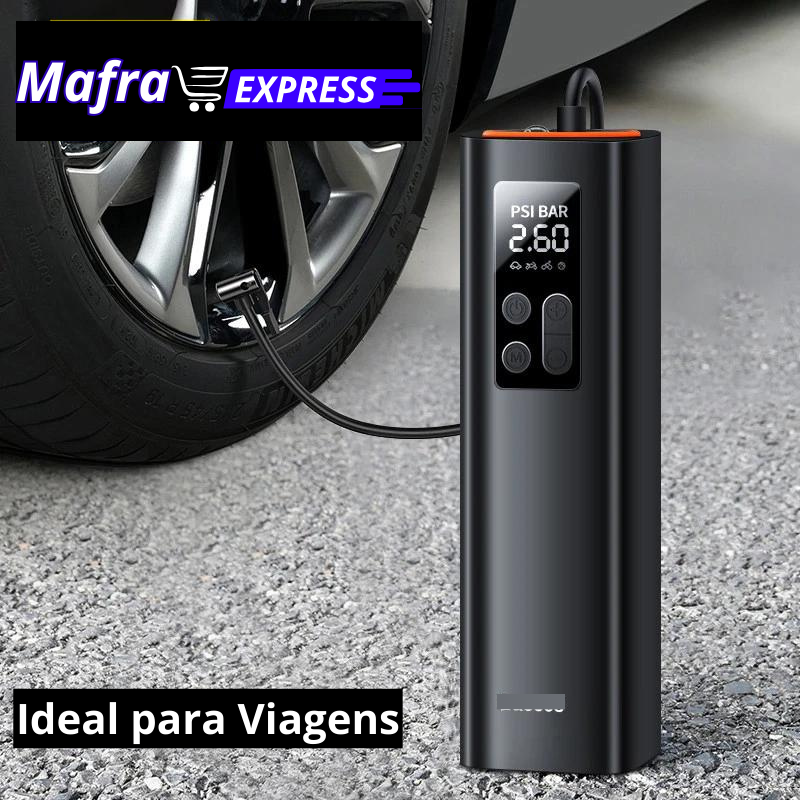 Compressor e Calibrador de Pneus Digital-Mafra Express™