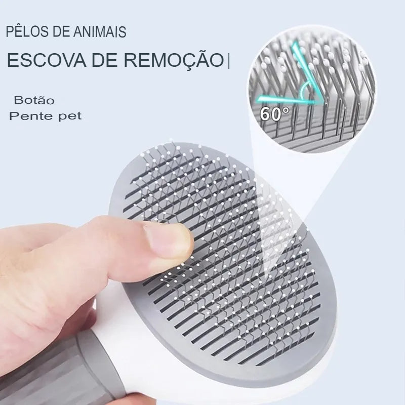 Escova removedora de pelos e Massageadora para Pets-Mafra Express™