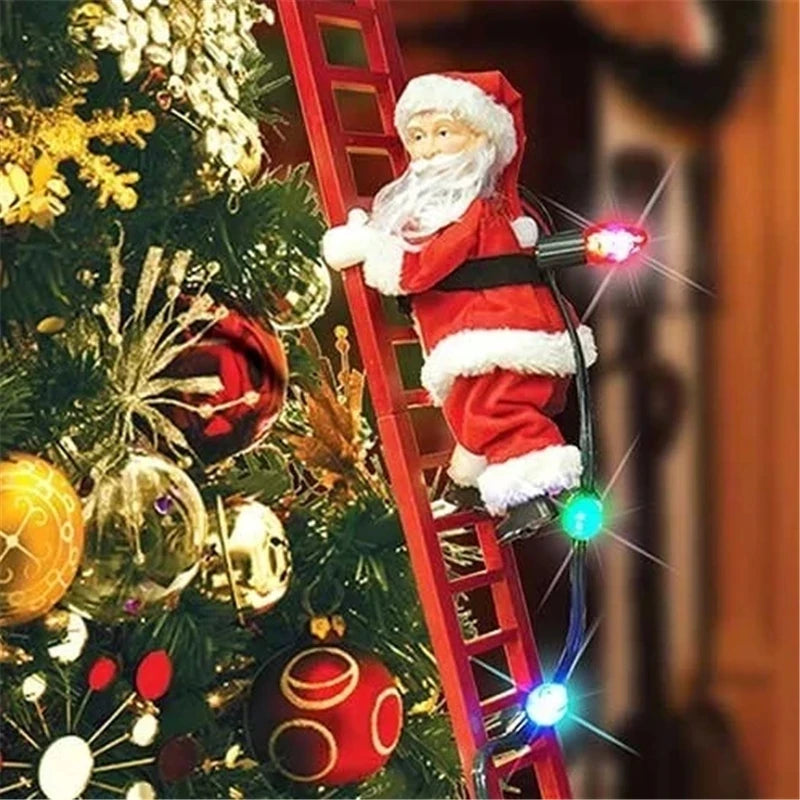 Papai Noel de Escada Elétrico-Mafra Express™