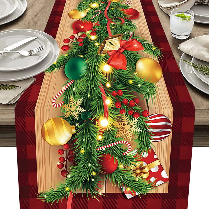 Enfeite de Mesa para Ceia de Natal-Mafra Express™