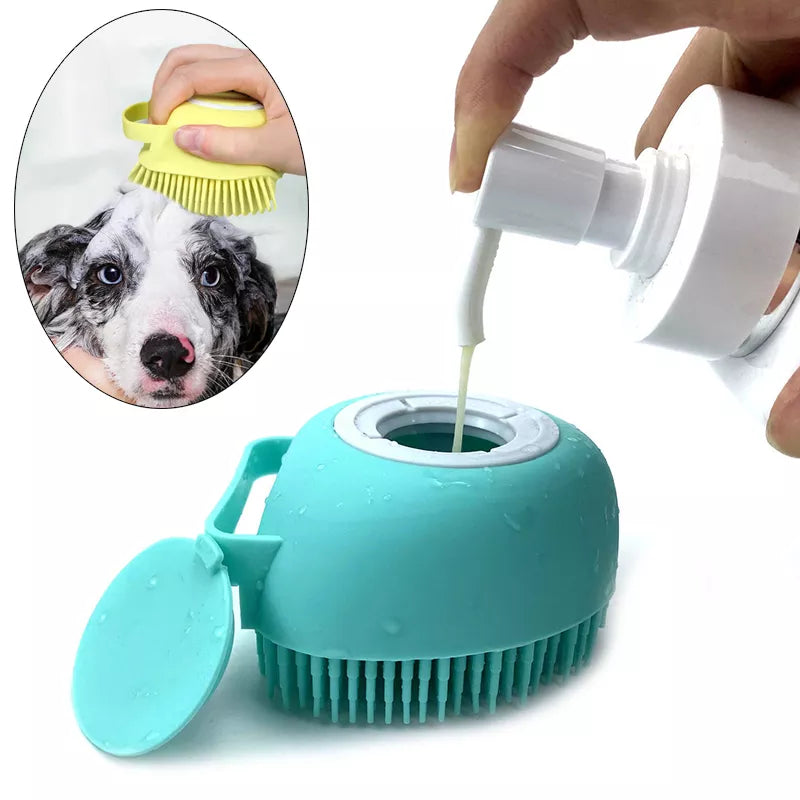 Escova de Banho Massageadora para Pets-Mafra Express™