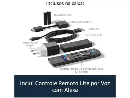 Aparelho de Streaming Amazon Fire TV Full HD-Mafra Express™