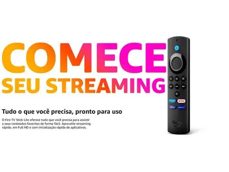 Aparelho de Streaming Amazon Fire TV Full HD-Mafra Express™