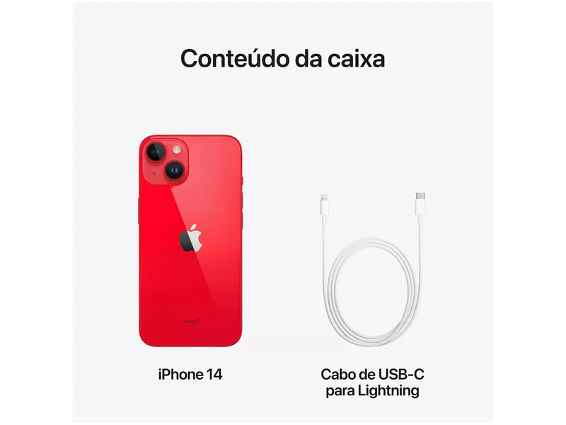 Apple Iphone 14 256GB (PRODUCT)RED 6,1” 12MP iOS 5G-Mafra Express™